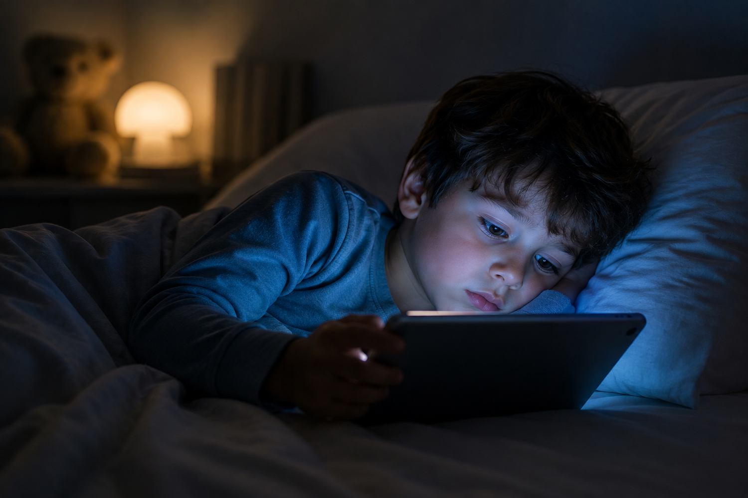 Ce que l'écran du soir fait vraiment au cerveau de votre enfant